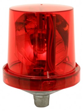 RKI 51-0055RK Rotating Alarm Light, federal signal 225-120V-R, 115 VAC-