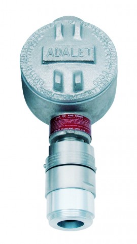 RKI 65-2396RK-10 S2 Series IR Carbon Dioxide Sensor/Transmitter with explosion proof J-box, 0 to 100%, UL-