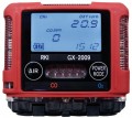 RKI GX-2009 Series Multi-Gas Detector with alligator clip/12 V DC charger/vehicle plug, O<sub>2</sub>/CO-
