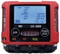 RKI GX-2009 Series Multi-Gas Detector with alligator clip/12 V DC charger/vehicle plug, LEL/H<sub>2</sub>S/CO-