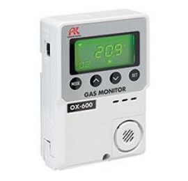RKI OX-600 Oxygen Monitor, 0 to 25% volume, 32.8'-