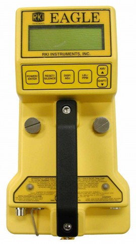RKI EAGLE Portable Single-Gas Detector, NH&lt;sub&gt;3&lt;/sub&gt;, 0 to 200 ppm-