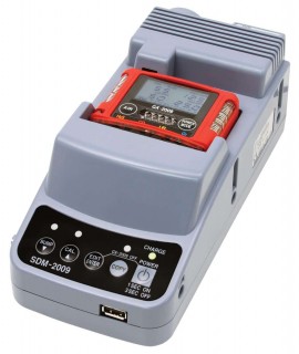 RKI SDM-2009 Stand-Alone Calibration Station with 58 L gas cylinder for the GX-2009, H<sub>2</sub>S/CO/CH<sub>4</sub>/O<sub>2</sub>-