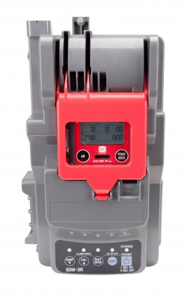 RKI SDM-3R Calibration Station with 1 Solenoid, demand flow regulator, AC adapter, flash drive, USB cable, and tubing-