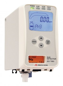 RKI GD-70D-CL2 GD-70D Smart Gas Detection Transmitter, chlorine (Cl<sub>2</sub>), 0 to 0.6 ppm-