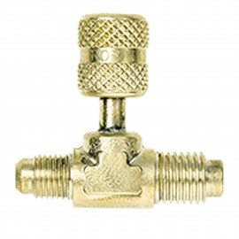 Robinair 15555 Inlet Adapter for pumps with 1/4" FFL coupler, 1/4" MFL and 1/2" Acme-