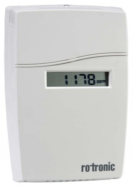 Rotronic CF5-W-DISP CO&lt;sub&gt;2&lt;/sub&gt; and Temperature Transmitter with Screen-