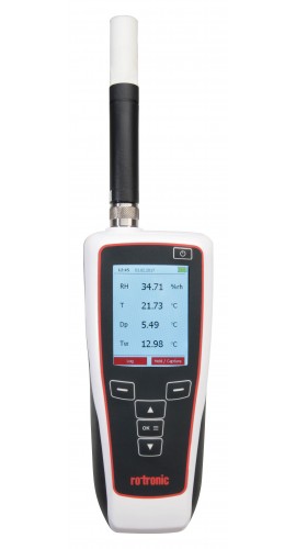 Rotronic HP32-SET HygroPalm Digital Psychrometer Kit with standard probe, extension cable and calibration device-