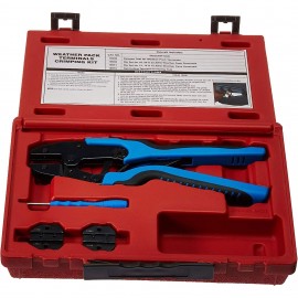 S &amp; G Tool Aid 18850 Weather Pack Terminals Crimping Kit, 12 to 22 AWG-