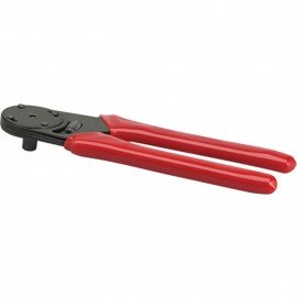 S &amp; G Tool Aid 18860 Terminal Crimper, for 12 Gage Closed Barrel Deutsch Terminals, Ratcheting-