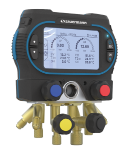 Sauermann Si-RM450 4-way Digital Manifold Gauge-
