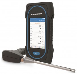 Sauermann Si-CA 130 Kit 2BH Combustion Analyzer Kit with 12&amp;quot; probe, O<sub>2</sub>/CO-