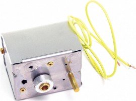 Schneider Electric 0453H0077GA00 Erie Medium Duty 2-Way Spring Return Damper Actuator with direct drive clockwise rotation, 18" Lead, 24 V 50/60 Hz-