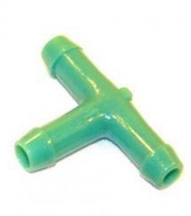 Schneider Electric 21-039 Restrictor Tee Tube Fitting with 0.5 scfh capacity for special applications requiring low air flow-