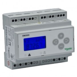 Schneider Electric METSEEM3555A PowerLogic&amp;trade; DIN Rail Meter, 20 to 5000 A, modbus 4 quadrant-