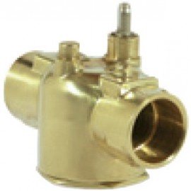 Schneider Electric VS2213 Erie PopTop Steam Control Valve, 1/2", 2-way, sweat, 3.5CV, brass-