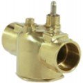 Schneider Electric VT2212 Erie PopTop General Control Valve, 1/2", 2-way, sweat, 2.5CV, brass-