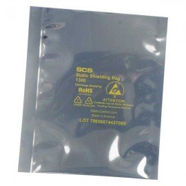 SCS 130026 1300 Series Metal-In High Puncture Static Shielding Bags, 2 x 6", 100-Pack-