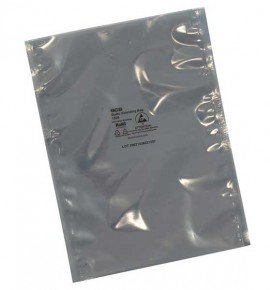SCS 1501115 1500 Series Metal-Out Static Shielding Bags, 11 x 15", 100-Pack-