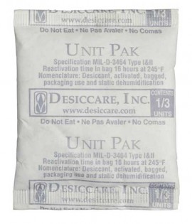 SCS 1/3PLDES700 Desiccant Tyvek Pouches, 1/3 Unit, 700-Pack-
