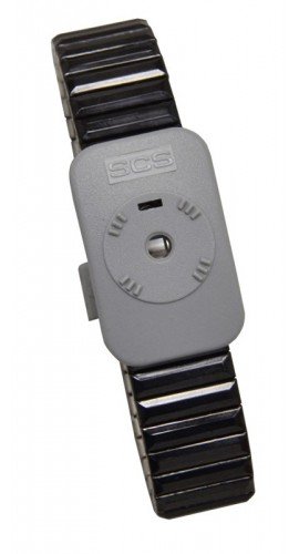 SCS 2387 Dual-Wire Metal Wristband, x-large-