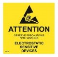 SCS 7202 RS-471 Destructible Caution Labels, 2 x 2", 500-Pack-