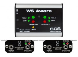 SCS 770068 WS Aware Dual-Wire Monitor with ethernet output-