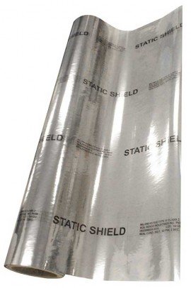 SCS 817R 36X50 Metal-In Static Shield Film, 36in x 50ft-