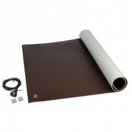 SCS 8211 3-Layer Vinyl Mat Kit, Brown, 0.14 x 24 x 48in-