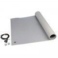 SCS 8213 3-Layer Vinyl Mat Kit, Gray, 0.14 x 24 x 48in-