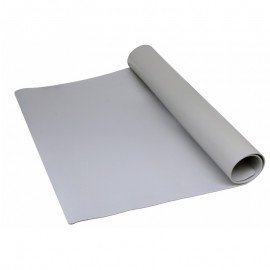SCS 8273 3-Layer Vinyl Mat, Gray, 0.14in x 36in x 50ft Roll-