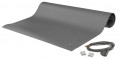 SCS 8860 8800 Series 2-Layer Rubber Mat Roll, Gray, 0.065&amp;quot; x 36&amp;quot; x24'-