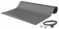 SCS 8901 8900 Series 2-Layer Rubber Mat Kit, Gray, 0.065 x 24 x 48&amp;quot;-