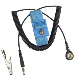 SCS BLUEWS61M Fabric Wrist Strap with 6ft Cord, Blue-