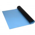 SCS RM36600L2RBL Dissipative ESD 2-Layer Rubber Worksurface Mat Roll, Blue, 0.06in x 36in x 50ft Roll-