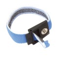 SCS WBB-AFWS Adjustable Fabric Wristband, 0.16", Blue/White-