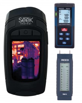 Seek RT-ABAX-KIT2 Reveal XR Extra Range Thermal Imaging Camera Kit - Includes the R6013 Moisture Detector &amp; R8004 Laser Distance Meter for FREE-