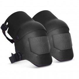 Sellstrom S96111 KneePro Ultra Flex III Knee Pads, articulating hinged design, black-