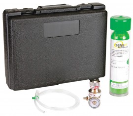 SENSIT 881-00089 3-Gas Calibration Kit with Case for the P400, CH<sub>4</sub>, CO, O<sub>2</sub>, 34L -