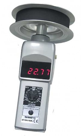 SHIMPO DT-107A-12CBL Contact Tachometer with 12&amp;quot; circumference cable wheel-