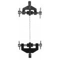 SHIMPO FG-M6FTG20U Flat Tensile Grip, M6 Thread-