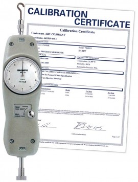 SHIMPO MF-30KG-NIST Mechanical Force Gauge, -