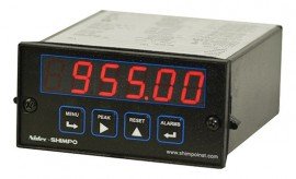 Shimpo PM-RMV-0RAC1 AC Volt Panel Meter, contact relay and analog output, RS-232-