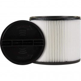 Shop-Vac 9030433 Vacuum Filter for Wet/Dry Vacuums 5 gal and above, Cartridge-