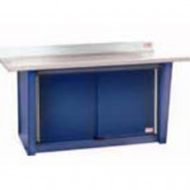Shure 811006 Workbench, stainless steel top, stationary, custom series-