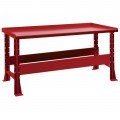 Shure 811101 Trans Max Stationary Bench, 73-1/2" w, adjustable height-