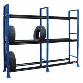 Shure 973766 Tire Rack, 120" x 96-3/4" x 25-5/8", steel-