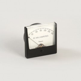 Simpson 02570 AC Ammeter Wide-Vue Analog Panel Meter, 0 to 1.5, 2.5"-