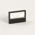 Simpson 15000 Model 523A Self-Shielding Movement DC Milliammeter Designer-Style Analog Panel Meter, 0 to 1, 3.5&quot;-