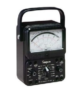 Simpson 2608P Analog VOM Meter with Relay Protection-